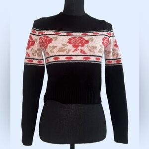 Forever 21 Rose Knit sweater